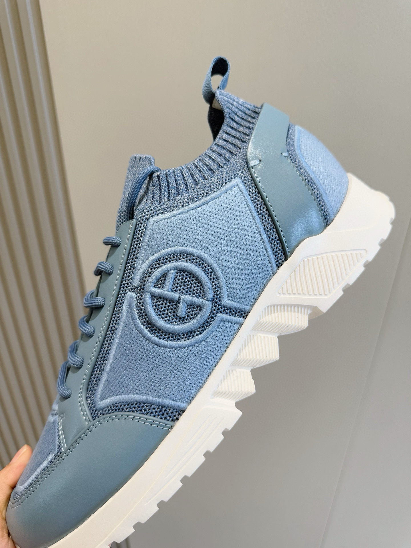 Armani Sneakers Mesh Lightweight M-s