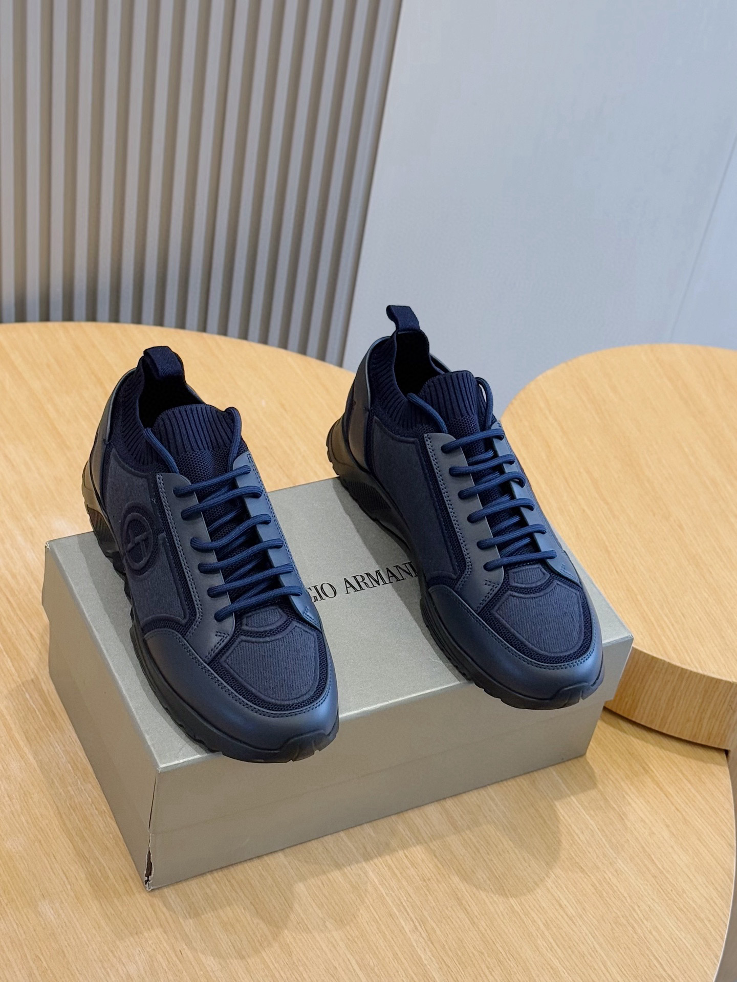 Armani Sneakers Mesh Lightweight M-s