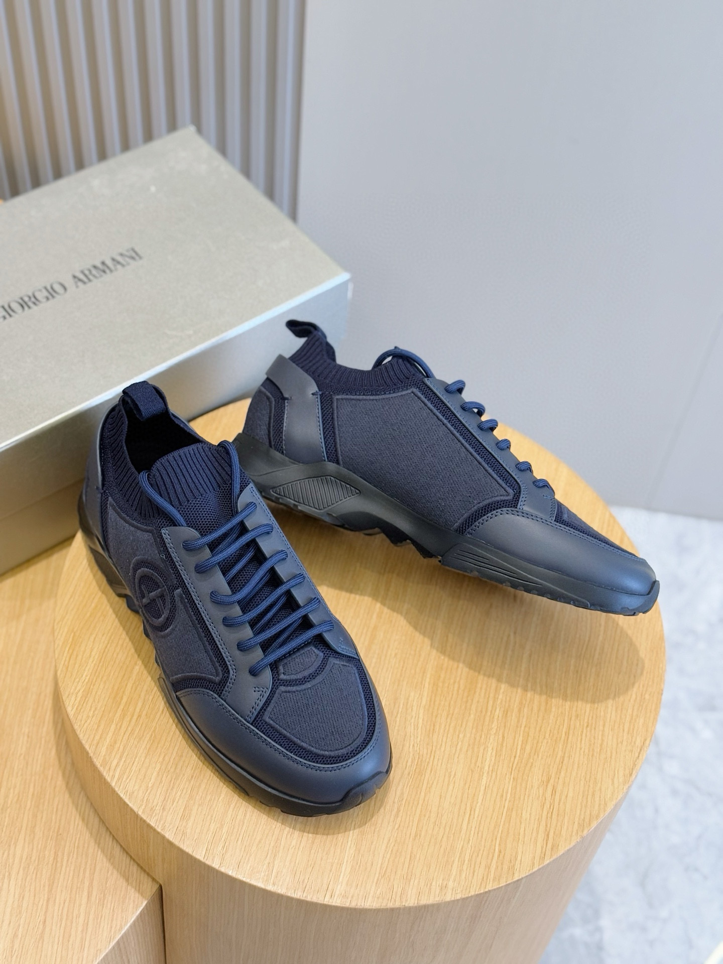 Armani Sneakers Mesh Lightweight M-s