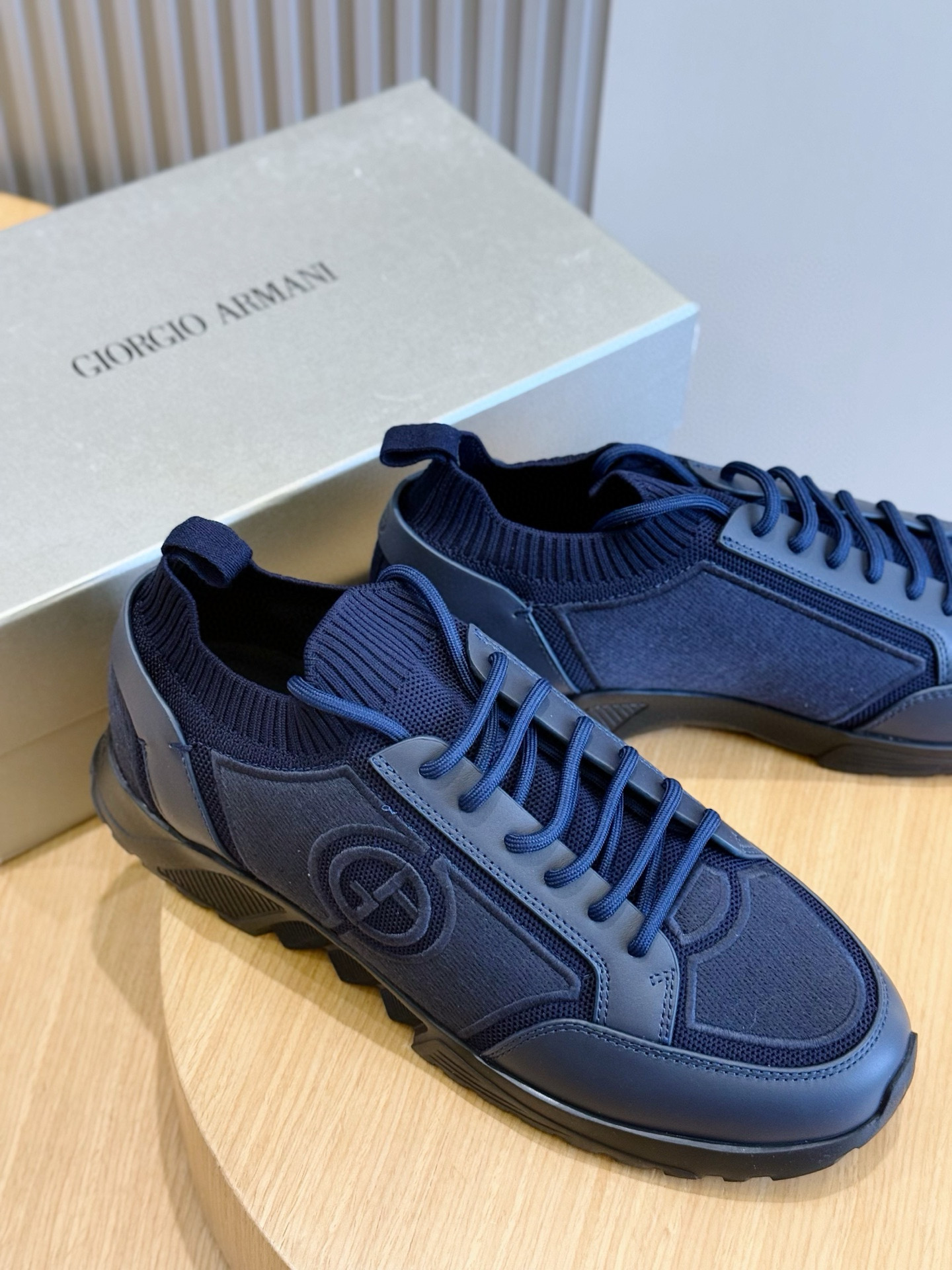 Armani Sneakers Mesh Lightweight M-s