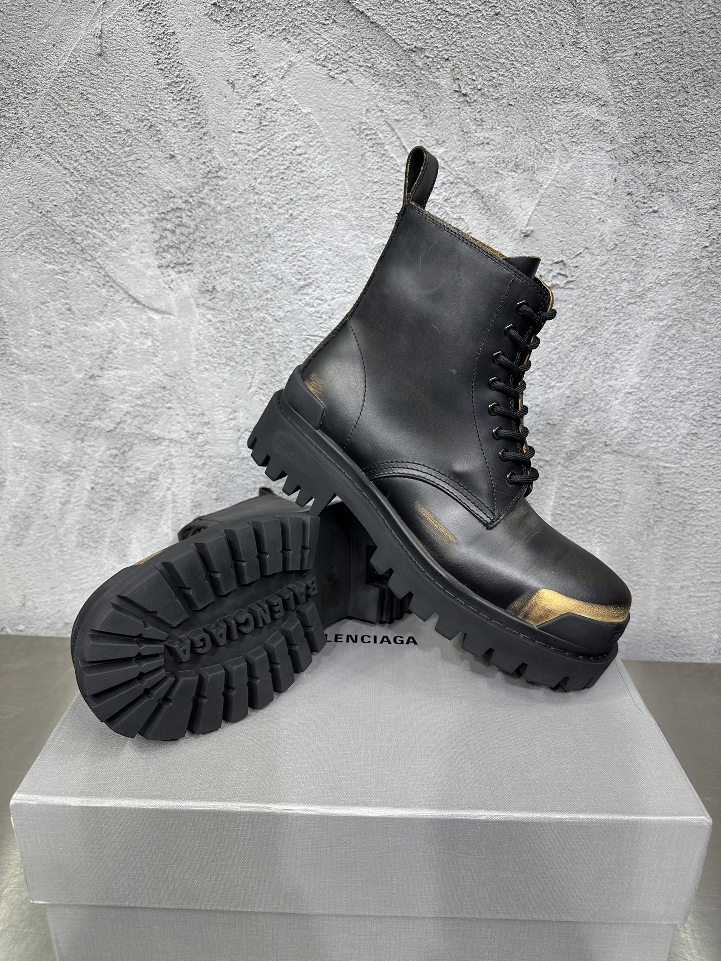 Male Boots Cow Leather 46-l
