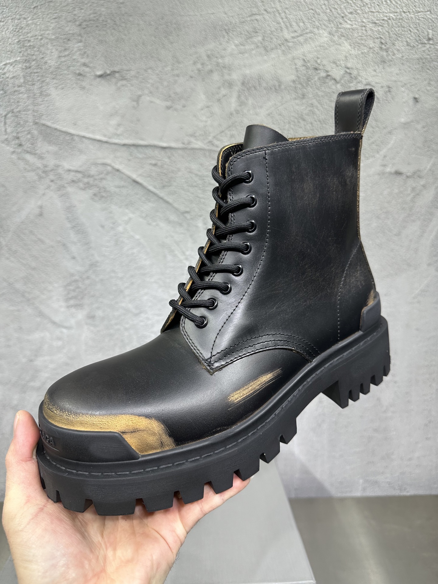Male Boots Cow Leather 46-l