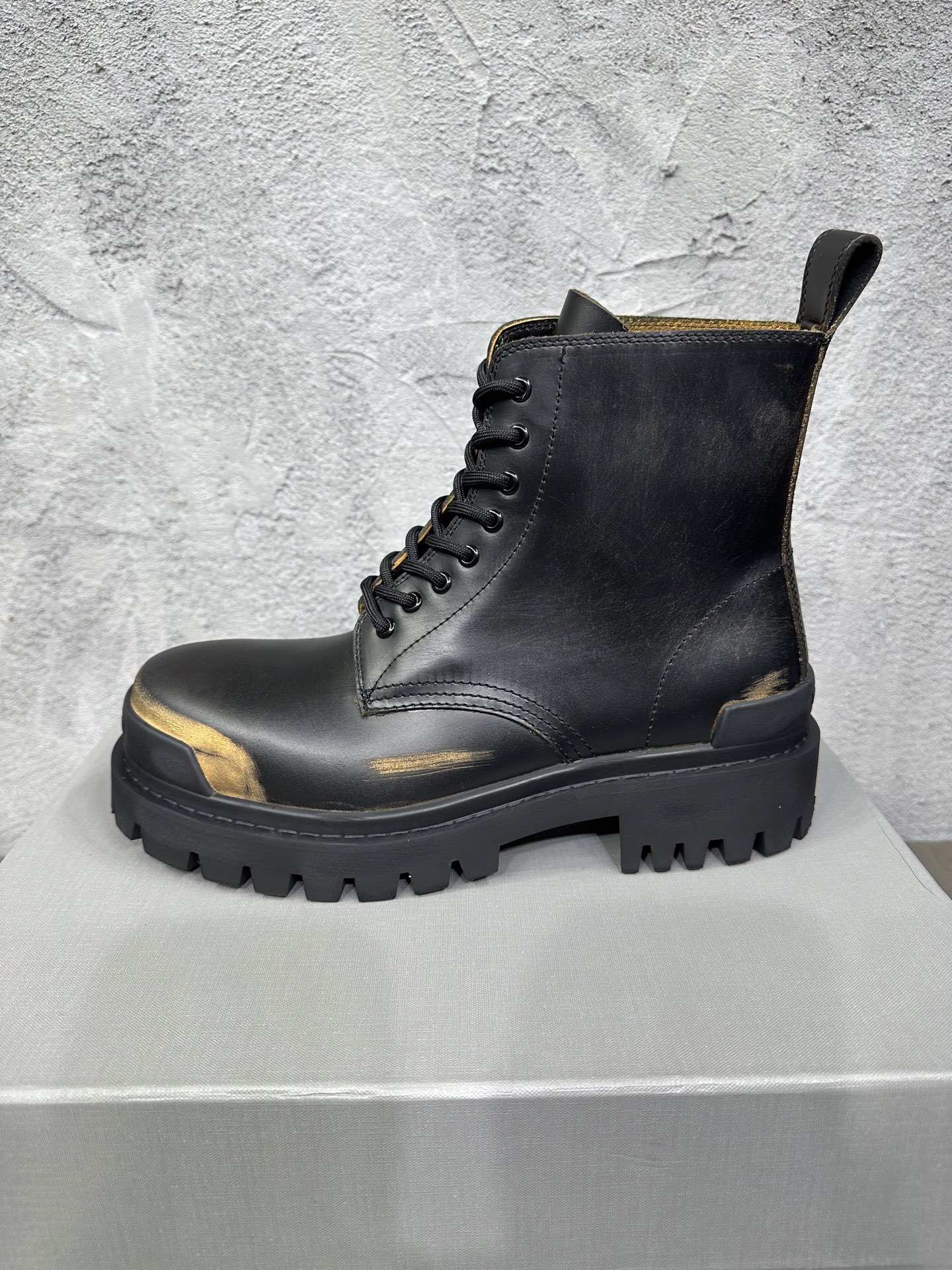 Male Boots Cow Leather 46-l