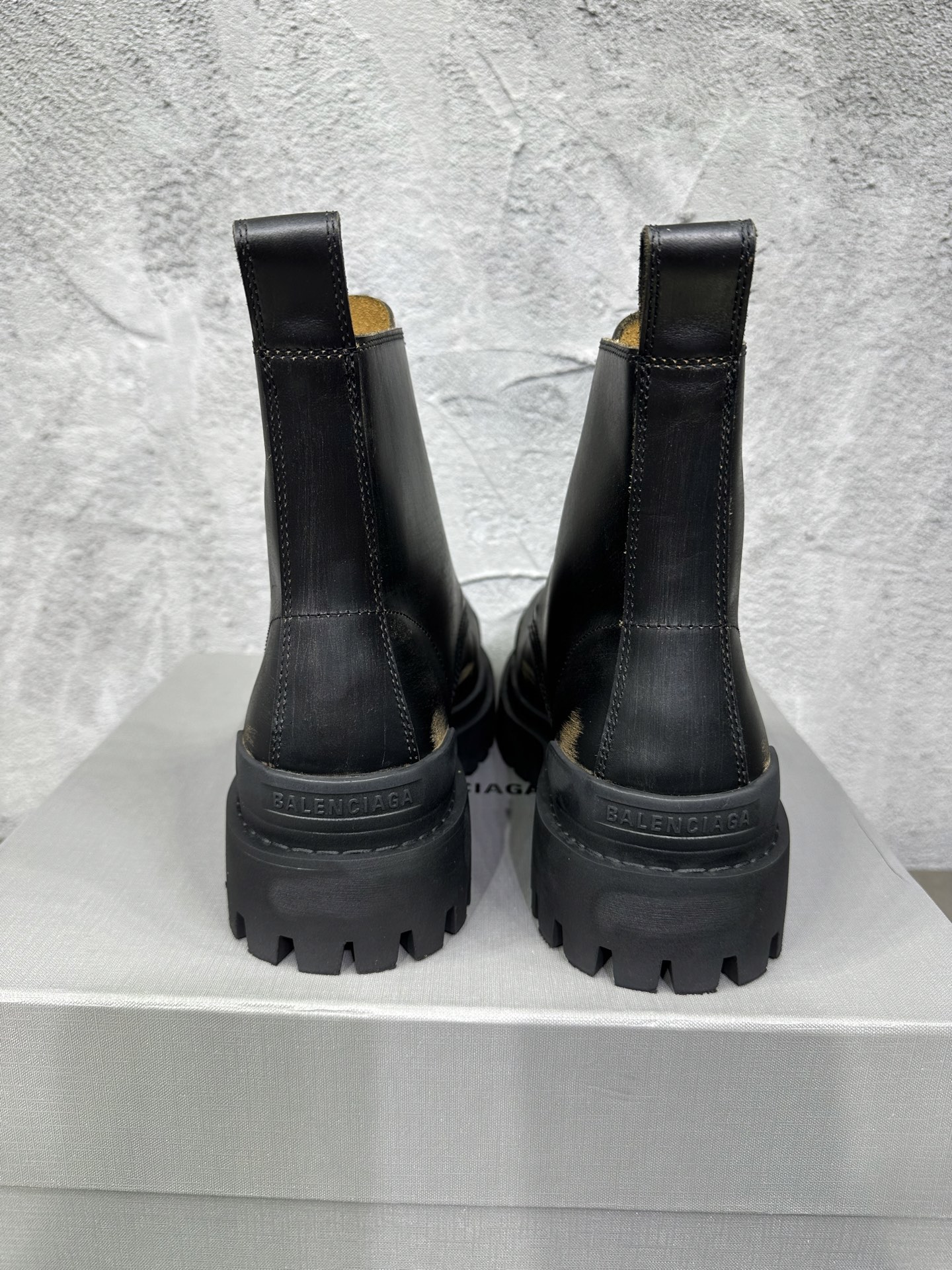 Male Boots Cow Leather 46-l