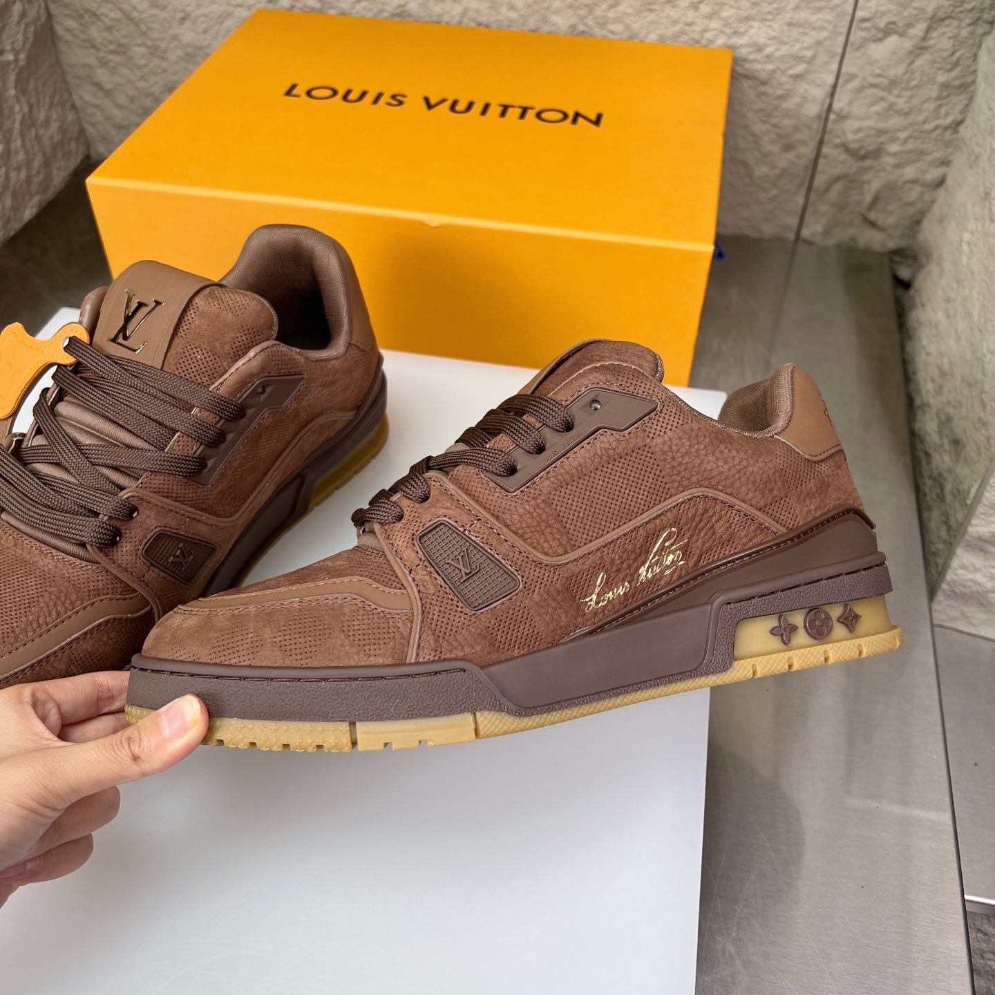 Louis Vuitton Male Board Shoes L