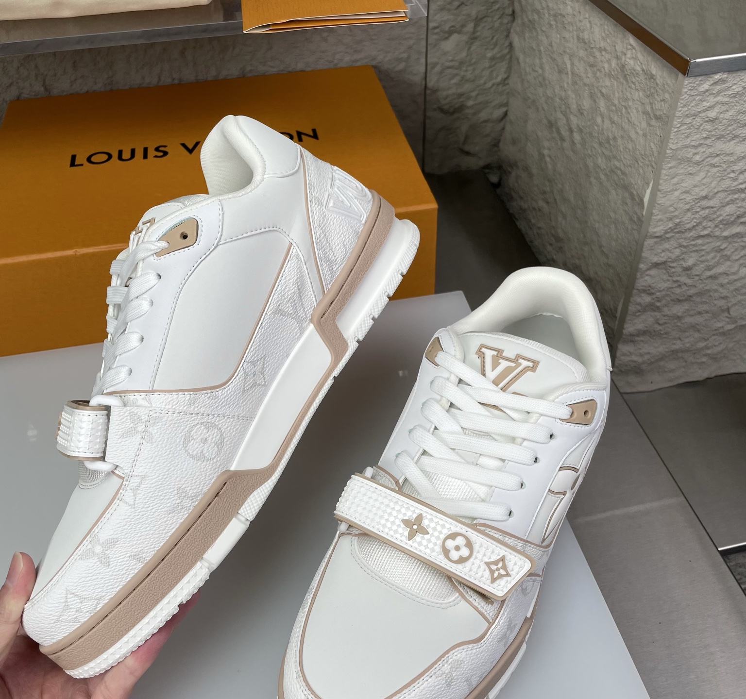 Louis Vuitton Male Board Shoes L