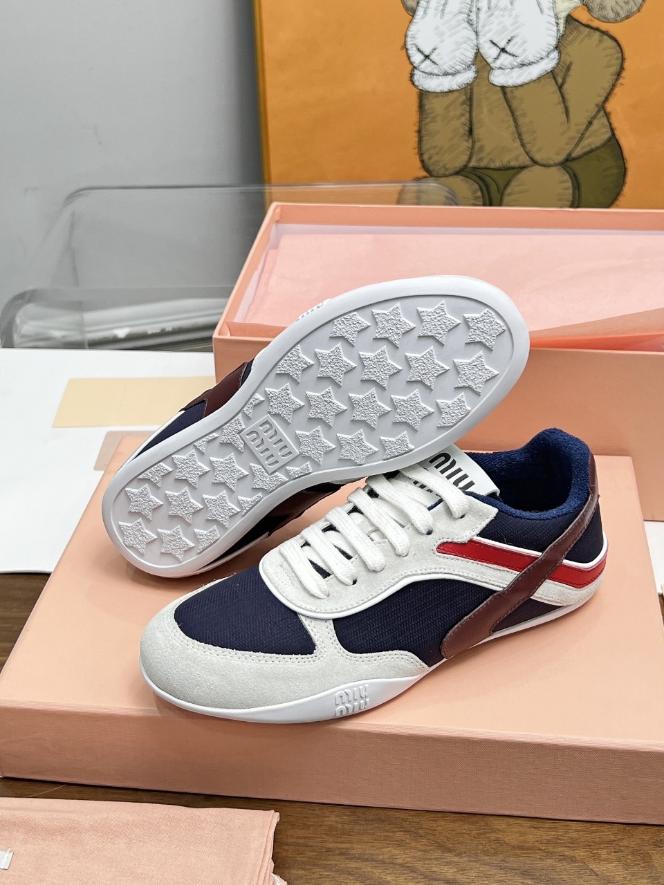 Miu Miu Male Basic Shoes Mesh Lightweight M