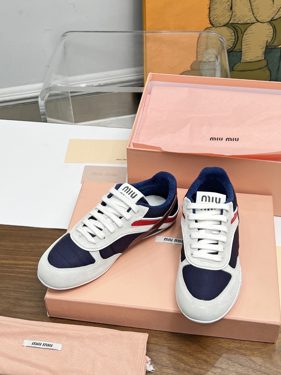 Miu Miu Male Basic Shoes Mesh Lightweight M