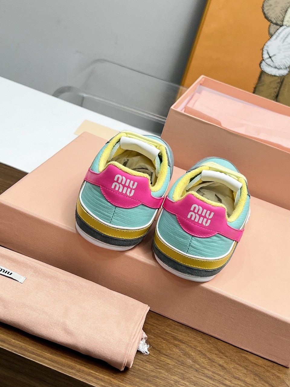 Miu Miu Male Basic Shoes Mesh Lightweight M