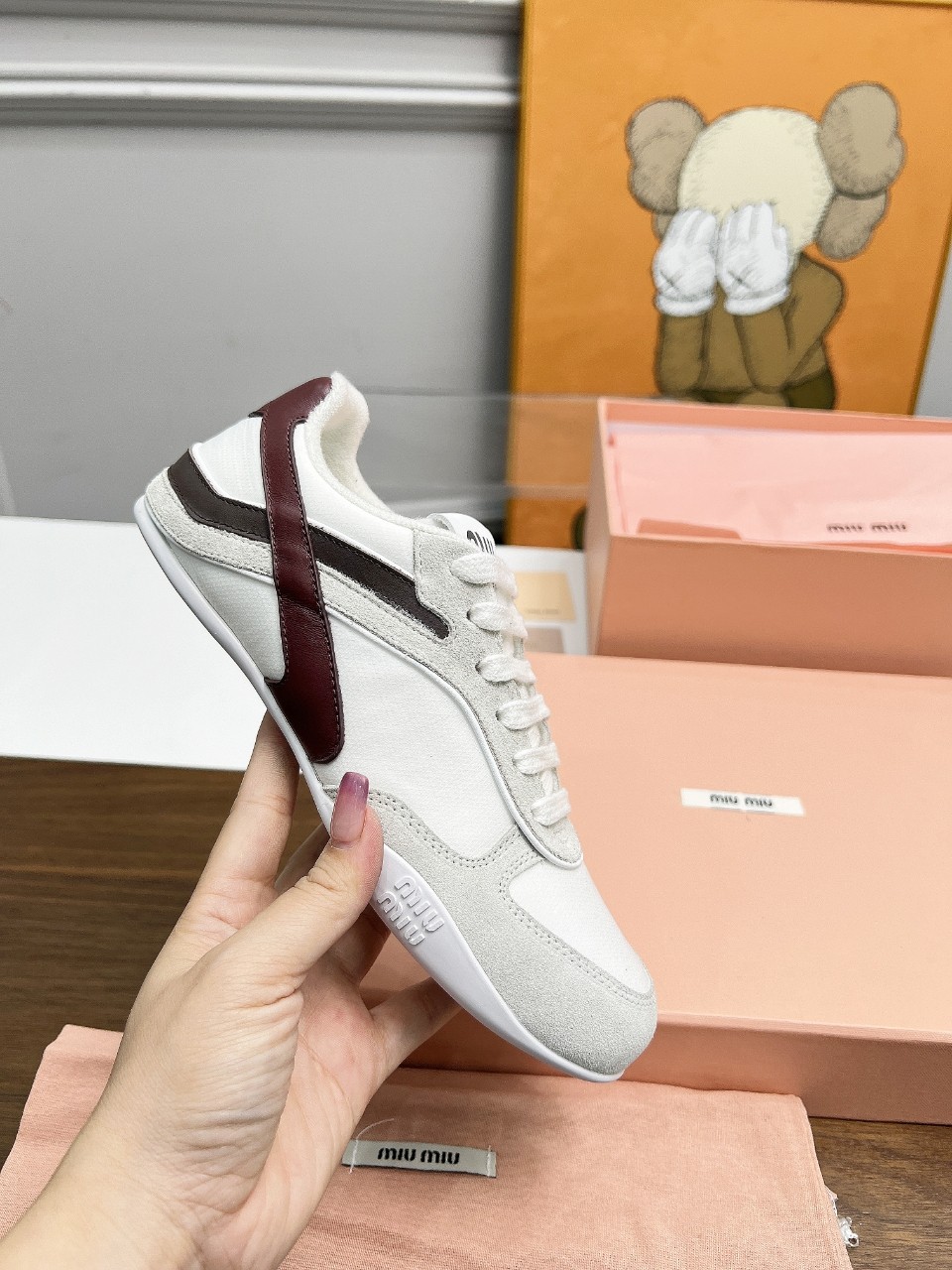 Miu Miu Male Basic Shoes Mesh Lightweight M