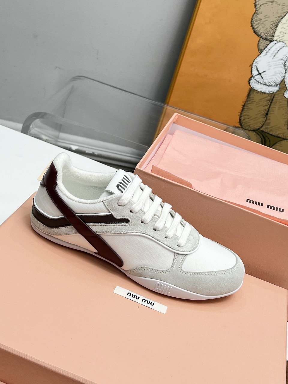 Miu Miu Male Basic Shoes Mesh Lightweight M