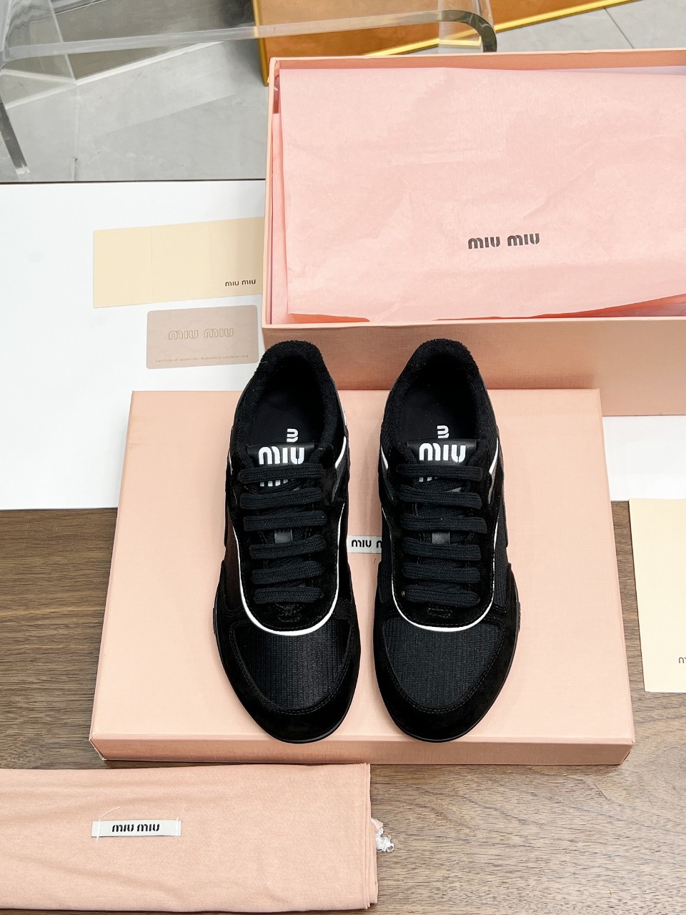 Miu Miu Male Basic Shoes Mesh Lightweight M