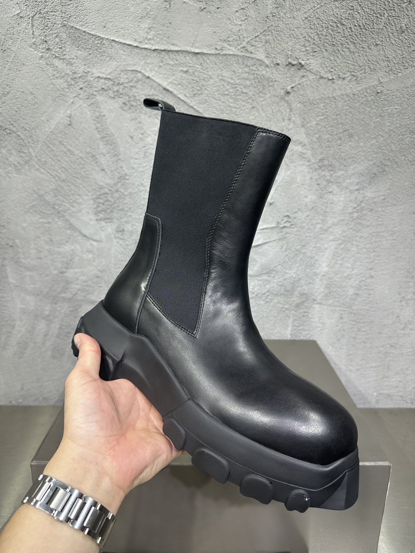 Male Basic Shoes Black 46