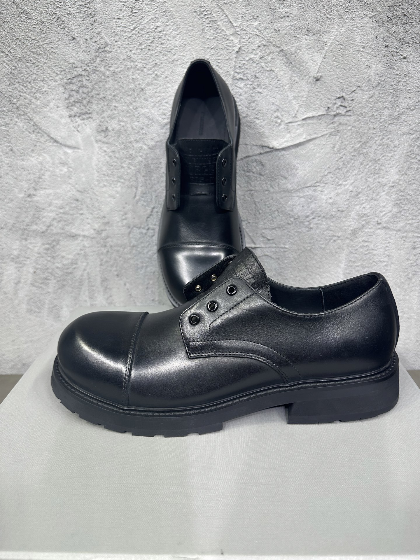 Leather Shoes Cow Leather Black M