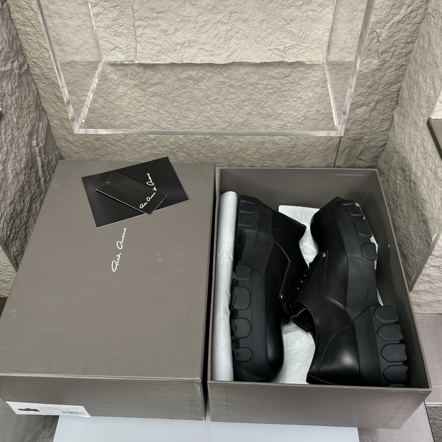 Calvin Klein Rick Owens Basic Shoes Black L-s