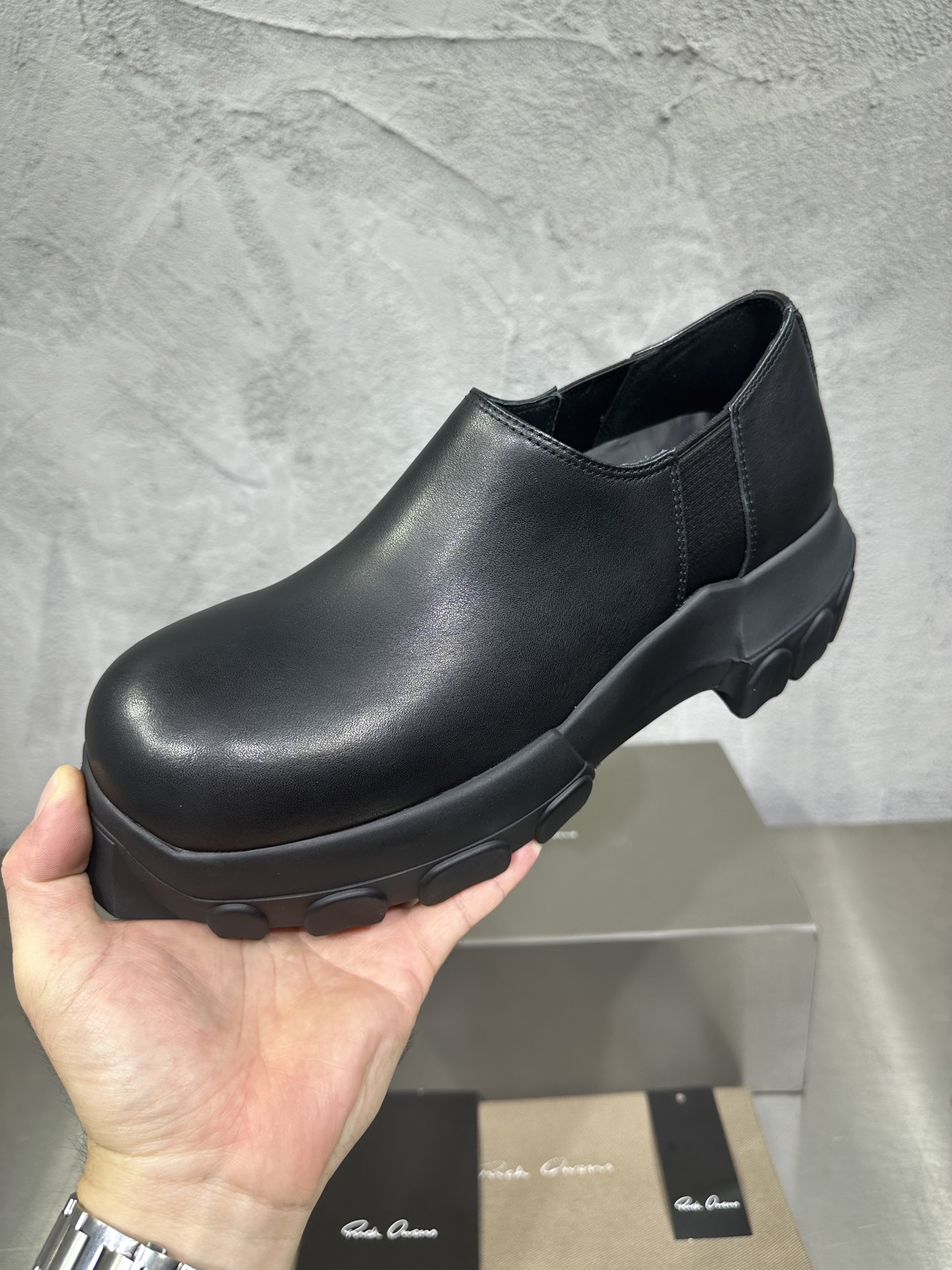 Male Basic Shoes Black 46