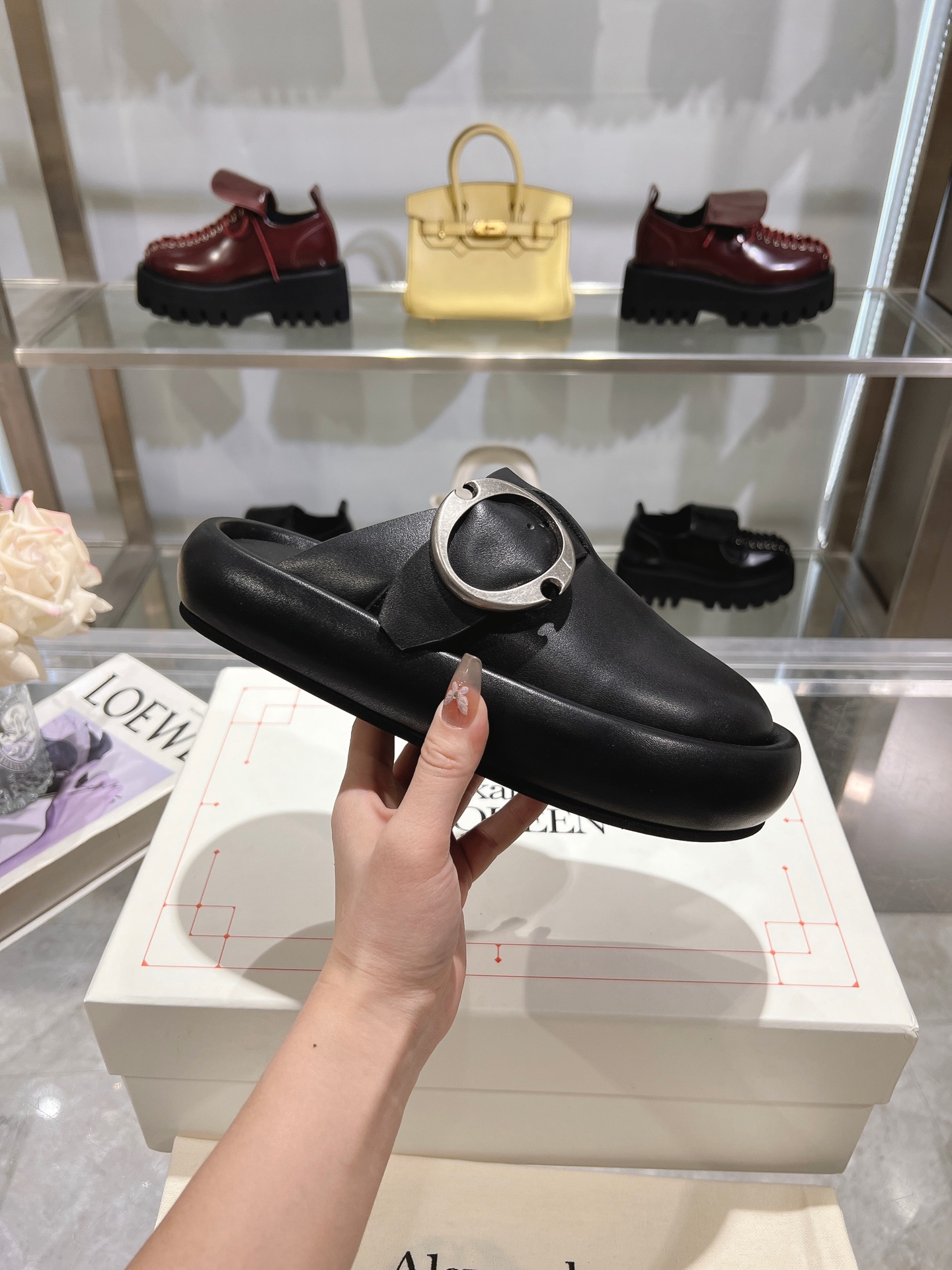 Alexander Mcqueen Couple Slippers M