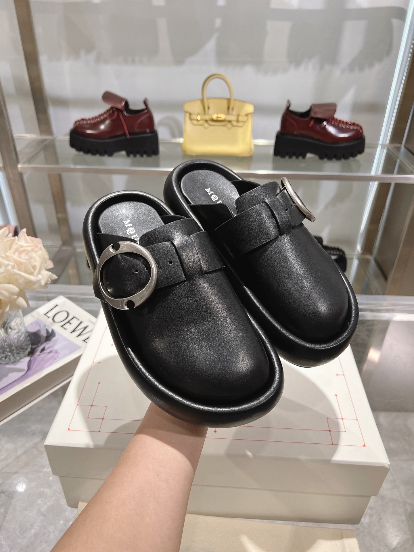 Alexander Mcqueen Couple Slippers M