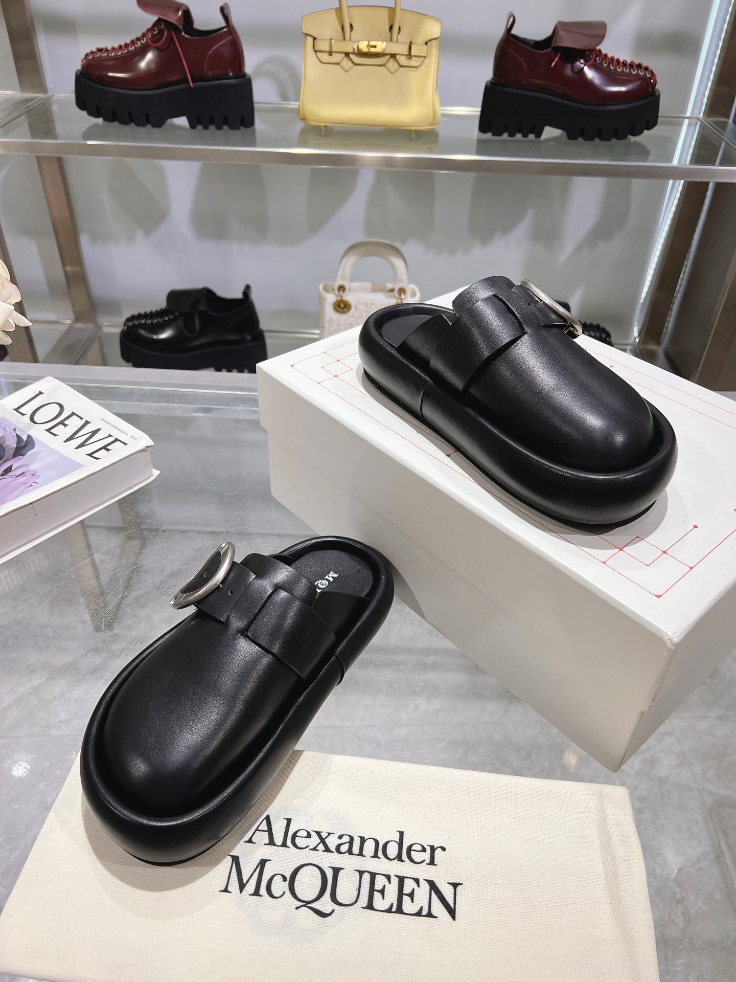 Alexander Mcqueen Couple Slippers M