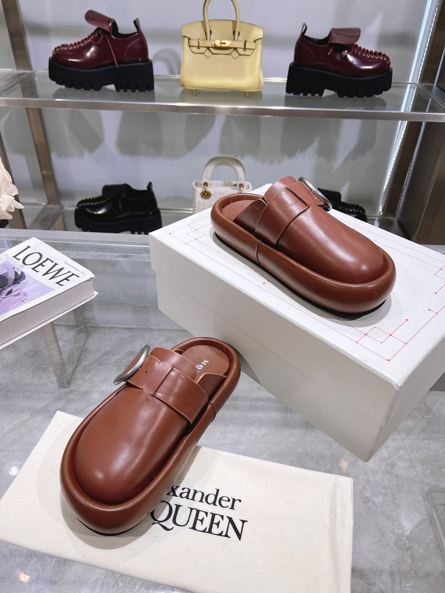 Alexander Mcqueen Couple Slippers M