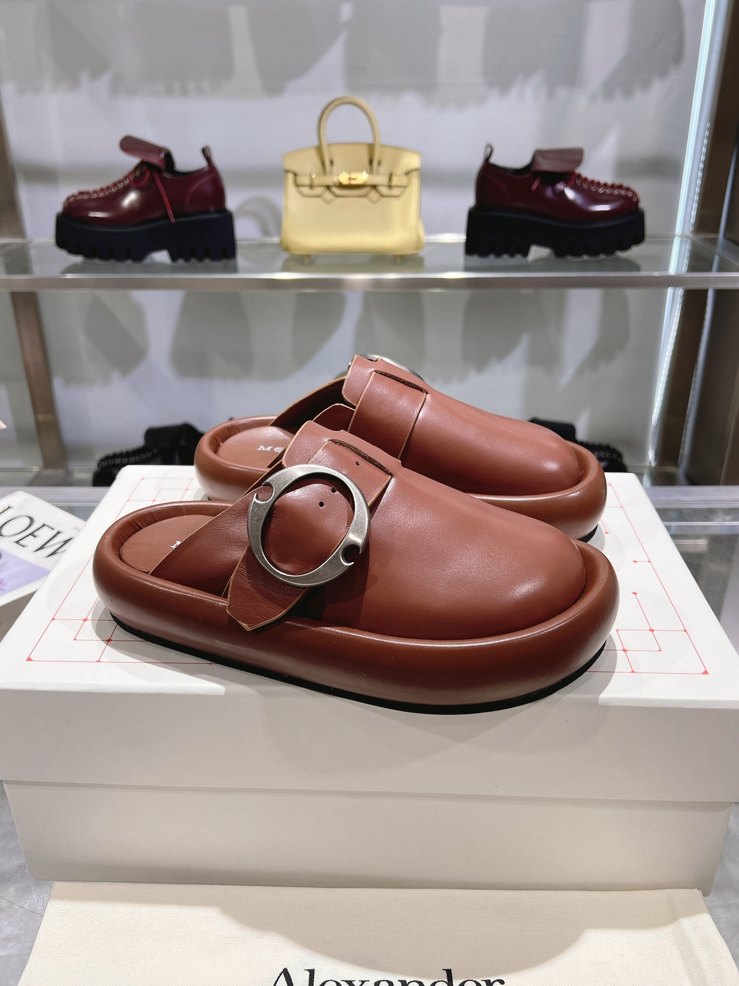 Alexander Mcqueen Couple Slippers M