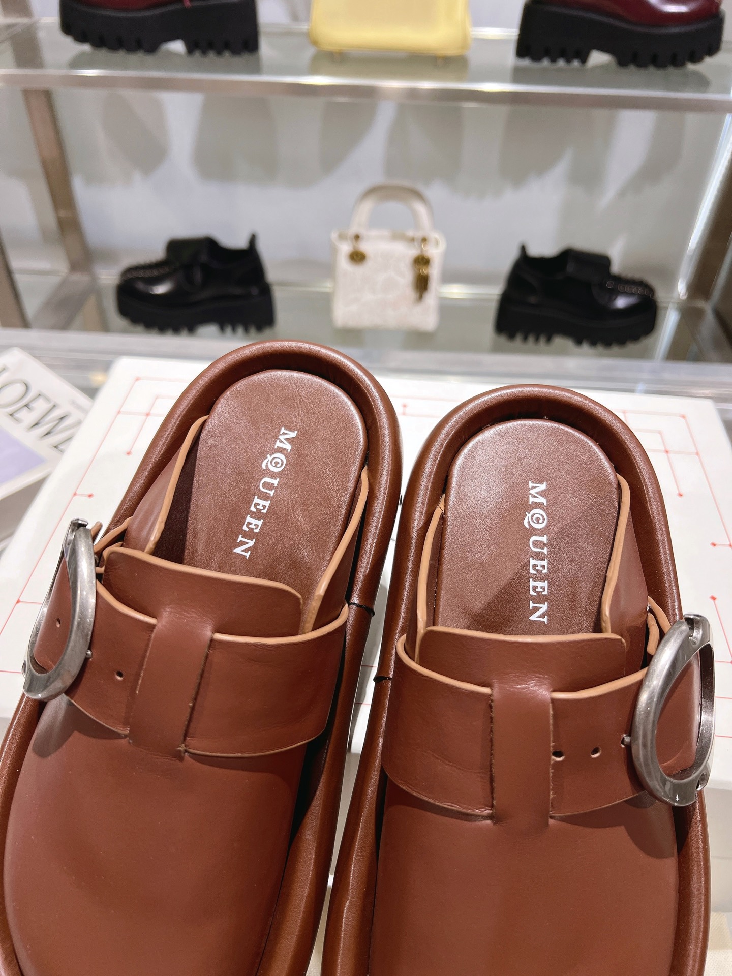 Alexander Mcqueen Couple Slippers M