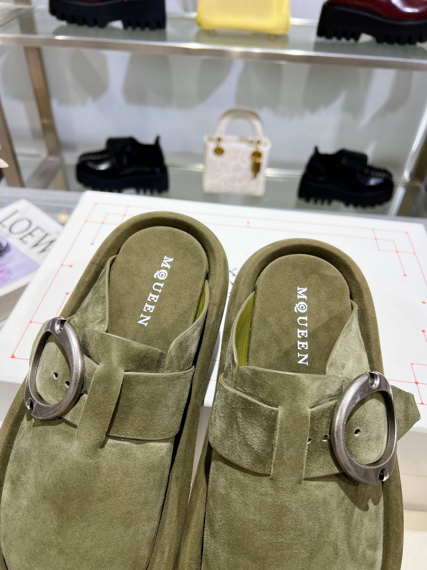 Alexander Mcqueen Couple Slippers M