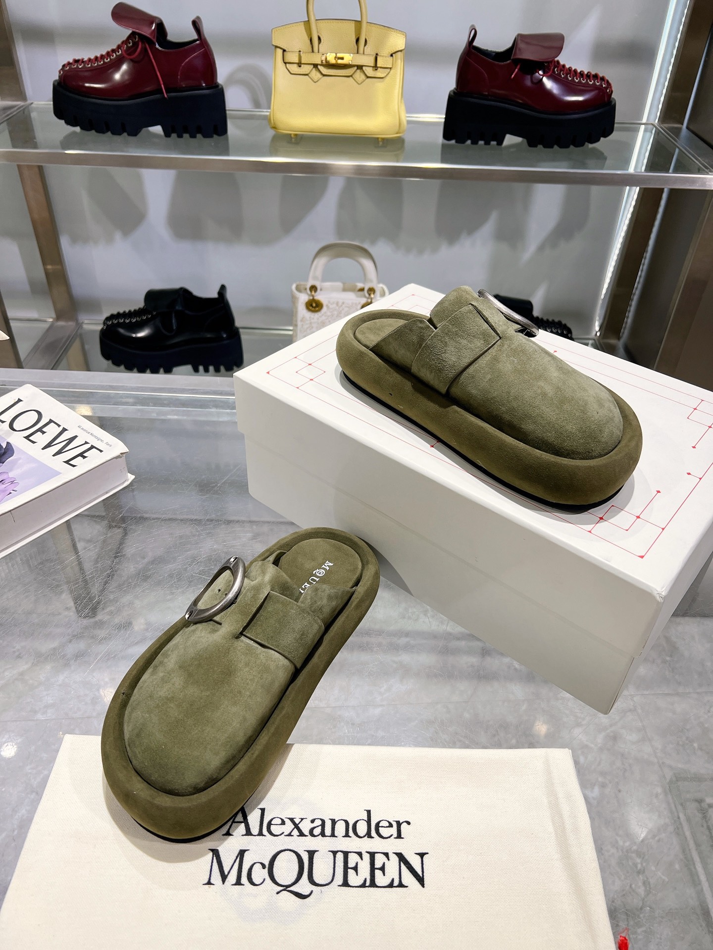 Alexander Mcqueen Couple Slippers M