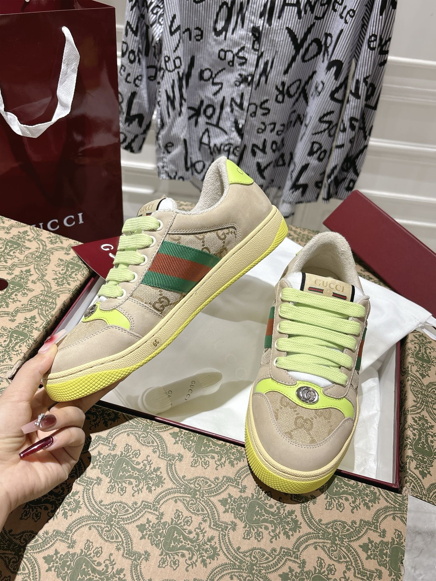 Gucci Couple Basic Shoes S