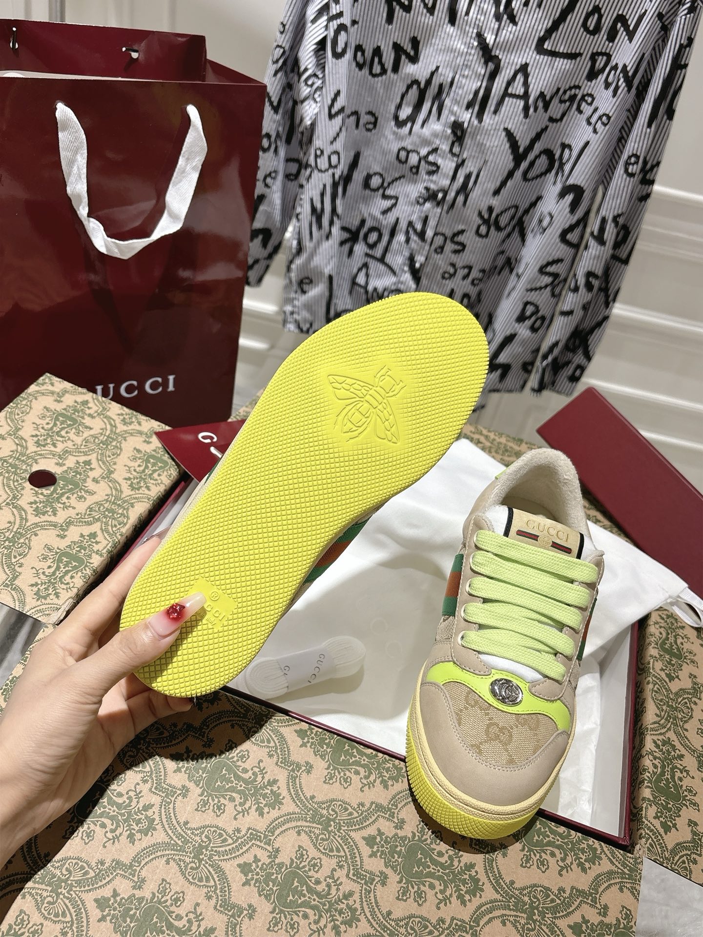 Gucci Couple Basic Shoes S