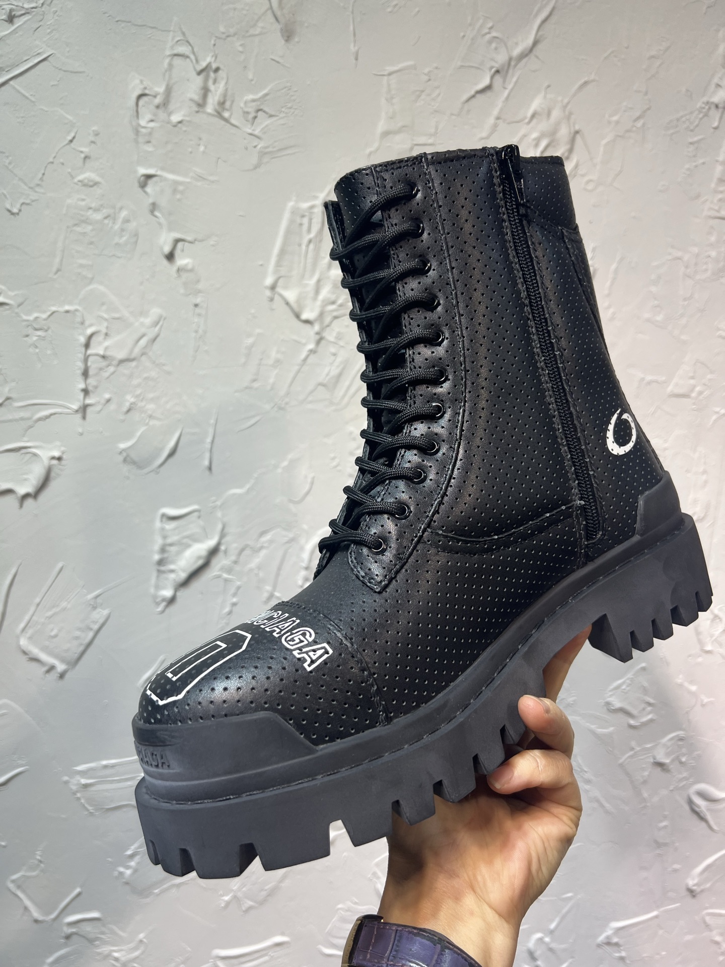 New Balance Male Boots Cow Leather Black M-l-s