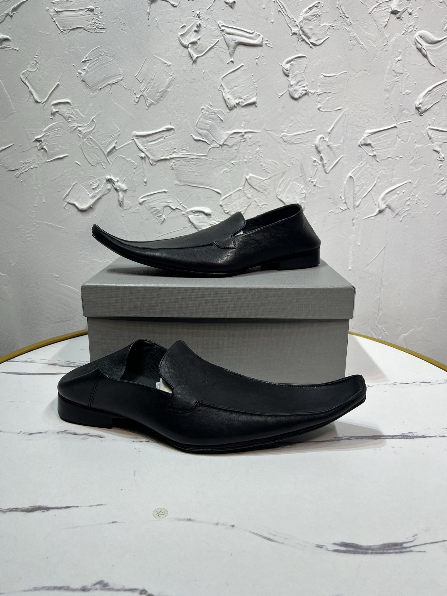 Adidas Balenciaga Loafers Real Leather 46-l-s
