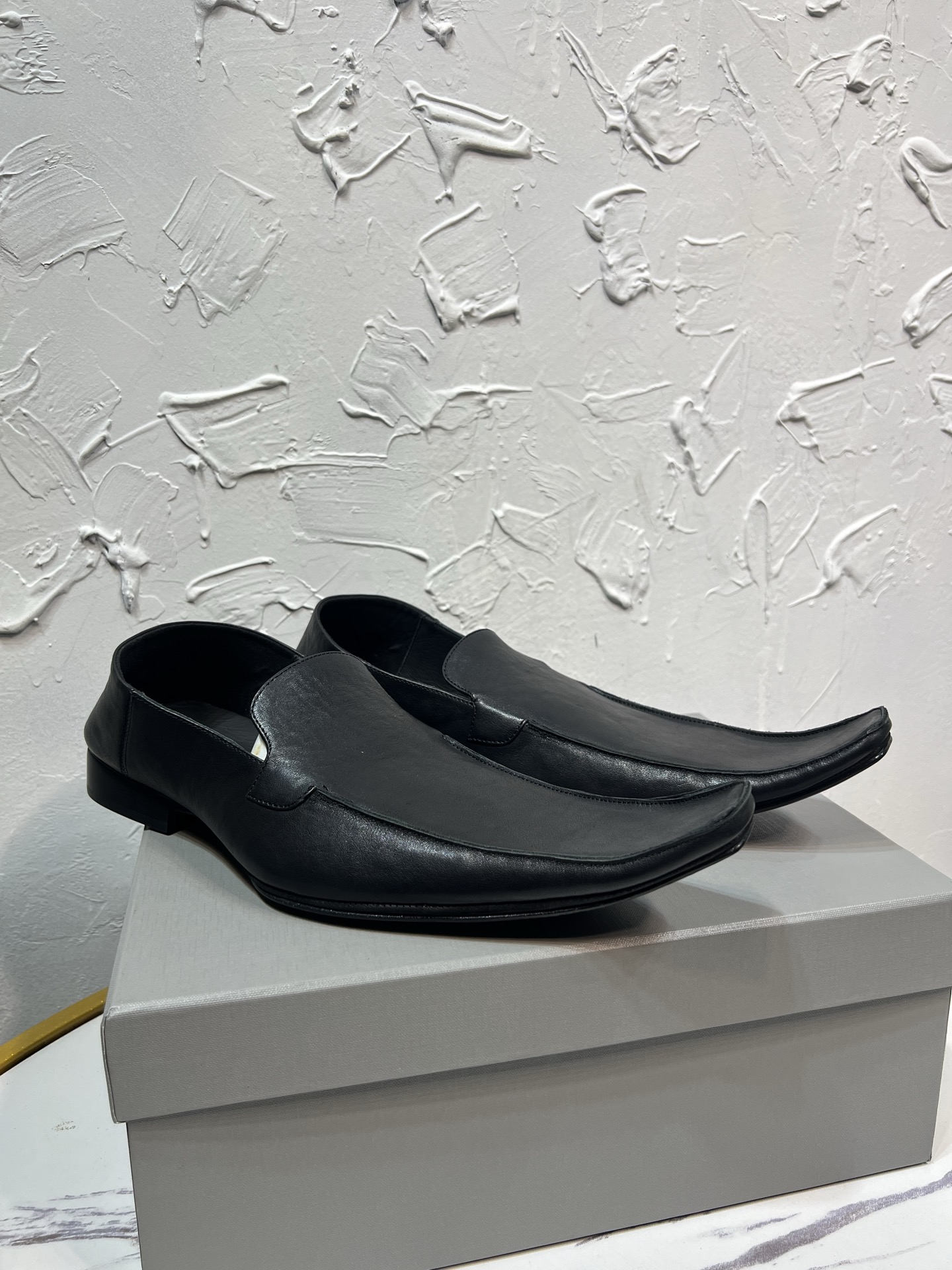 Adidas Balenciaga Loafers Real Leather 46-l-s