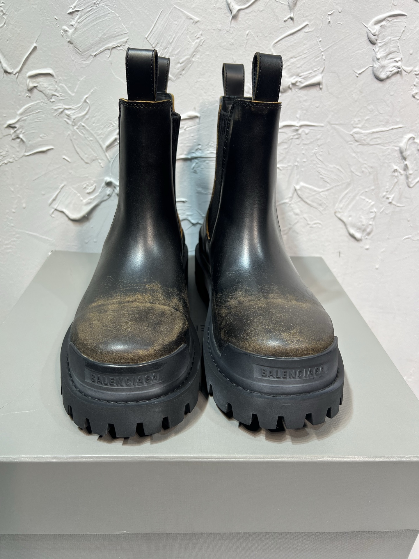 Male Boots Cow Leather 46-m-l-s