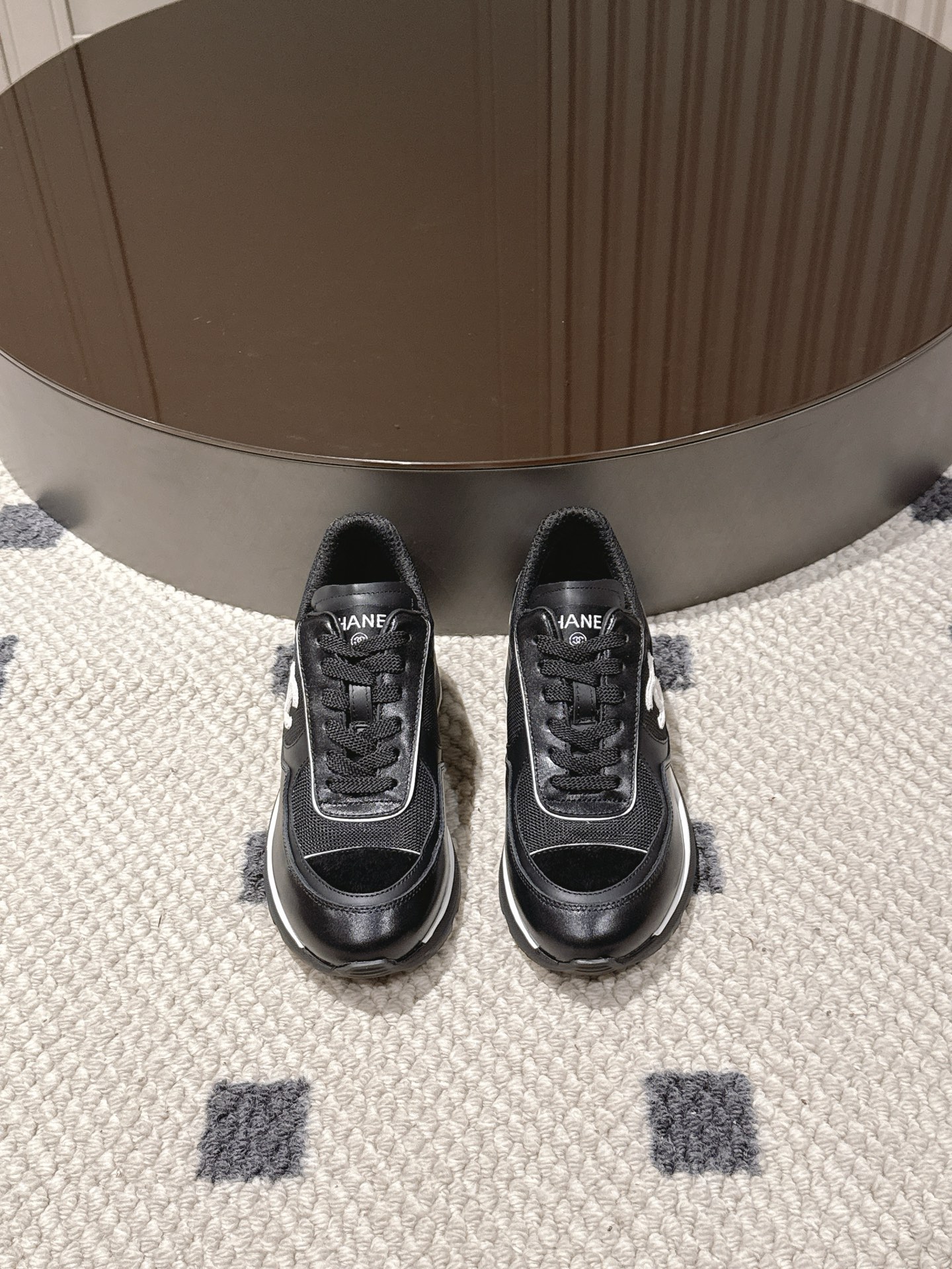 Chanel Female Sneakers Pink L