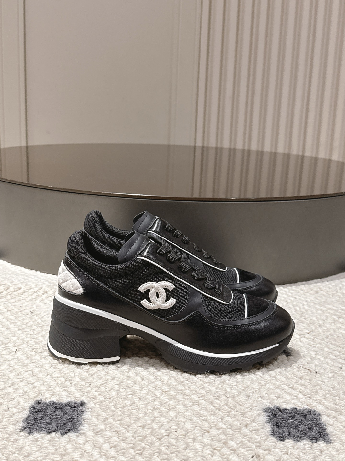 Chanel Female Sneakers Pink L
