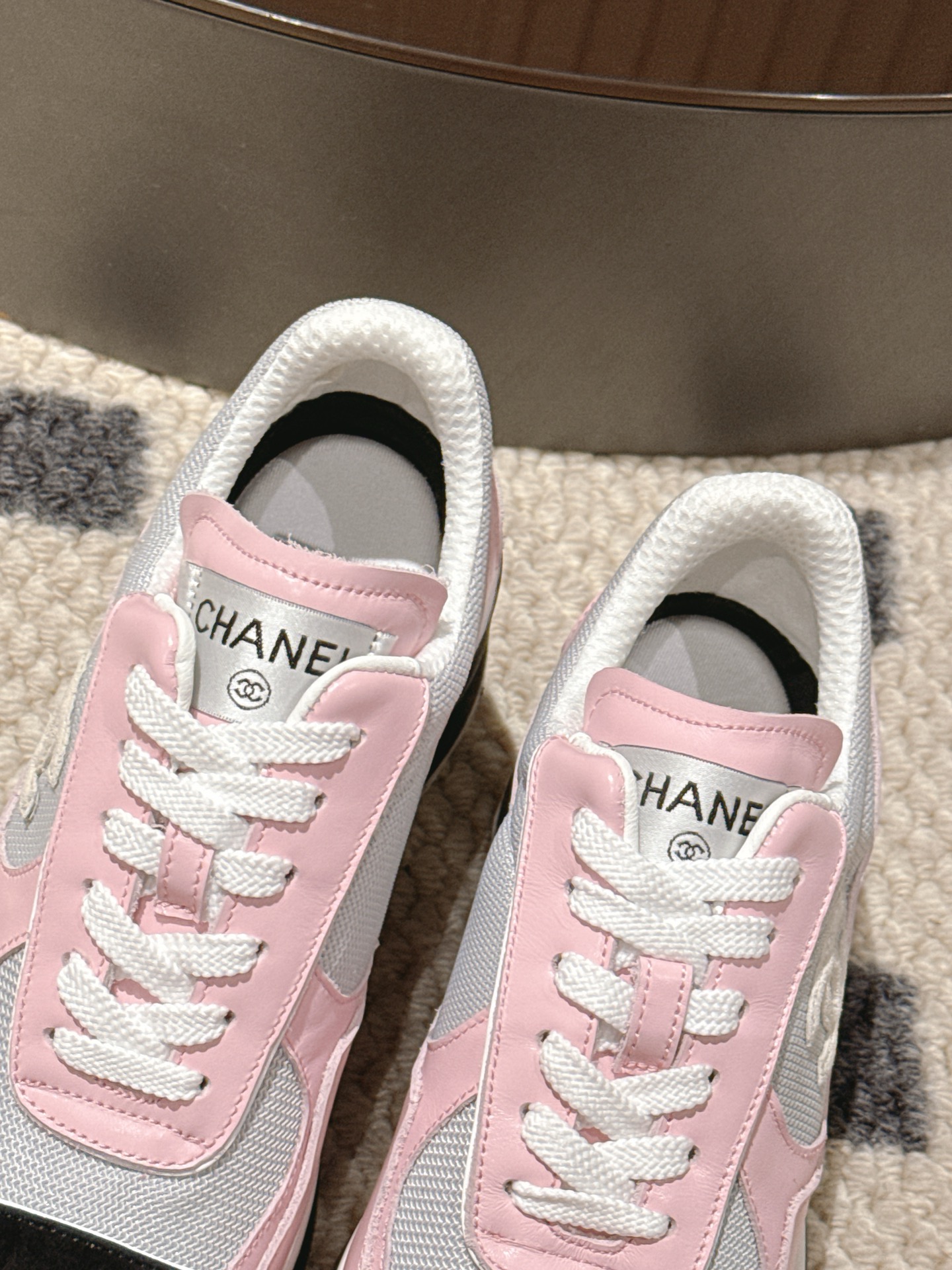 Chanel Female Sneakers Pink L