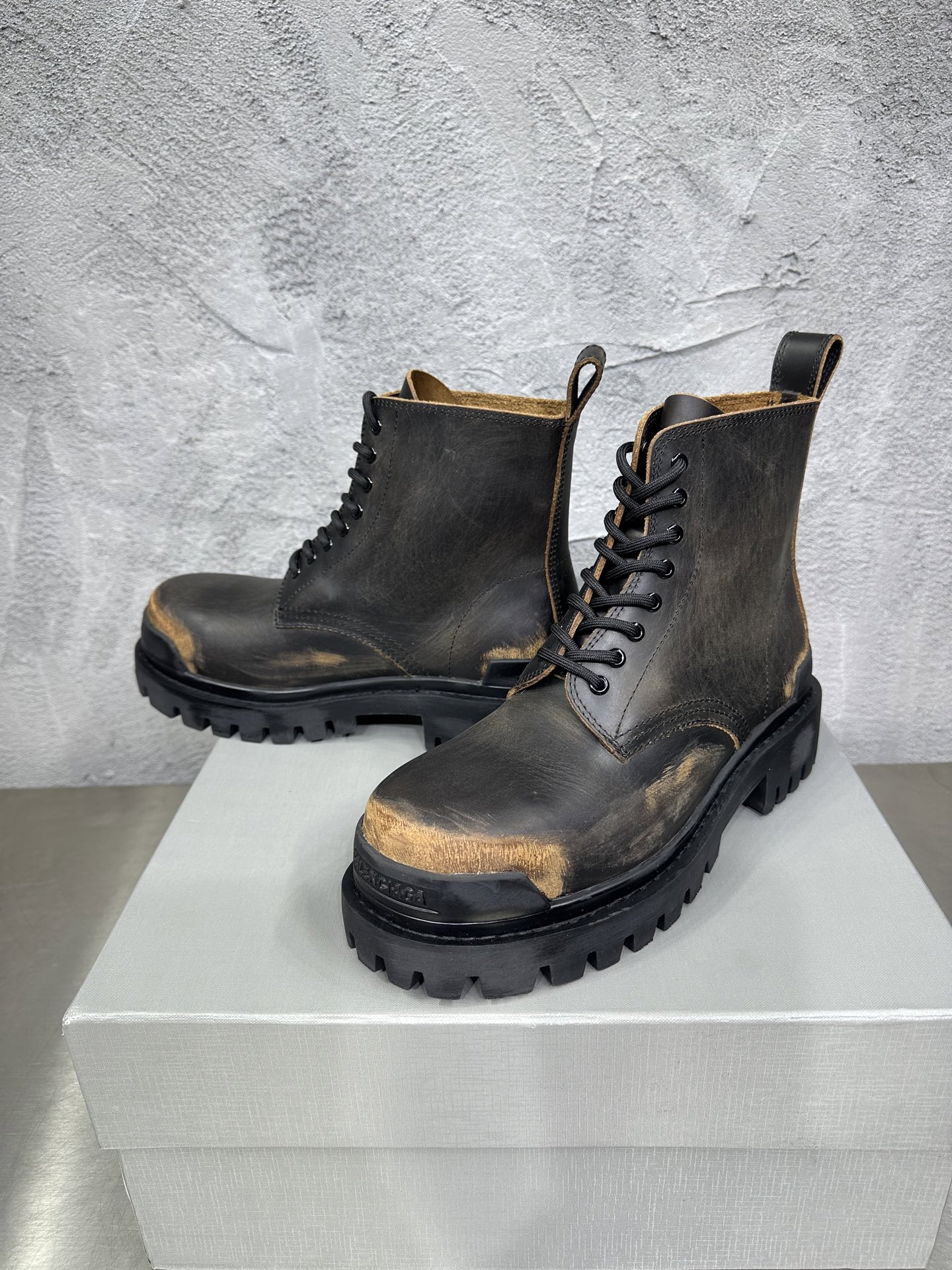 Male Boots Cow Leather 46-l