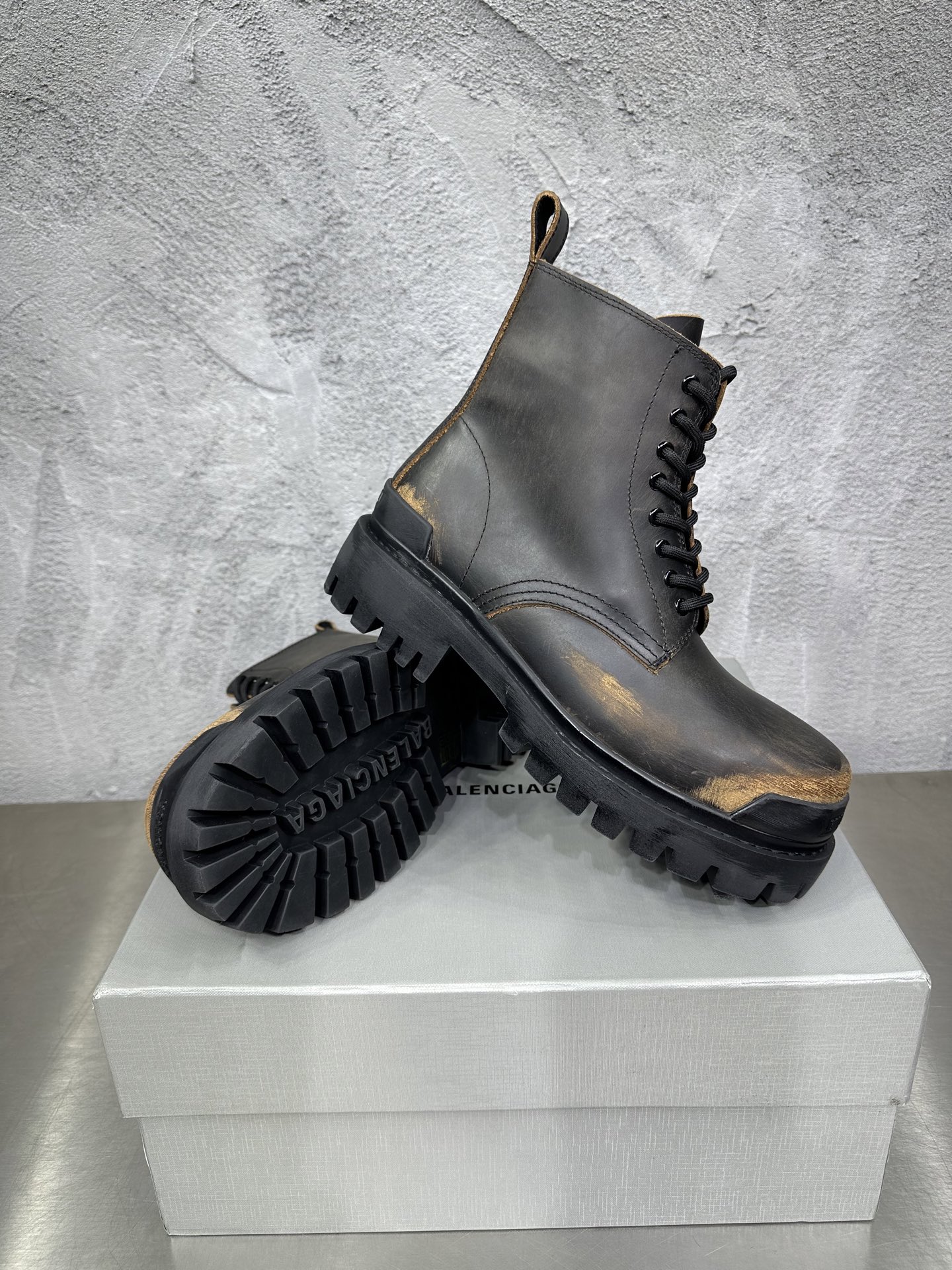Male Boots Cow Leather 46-l
