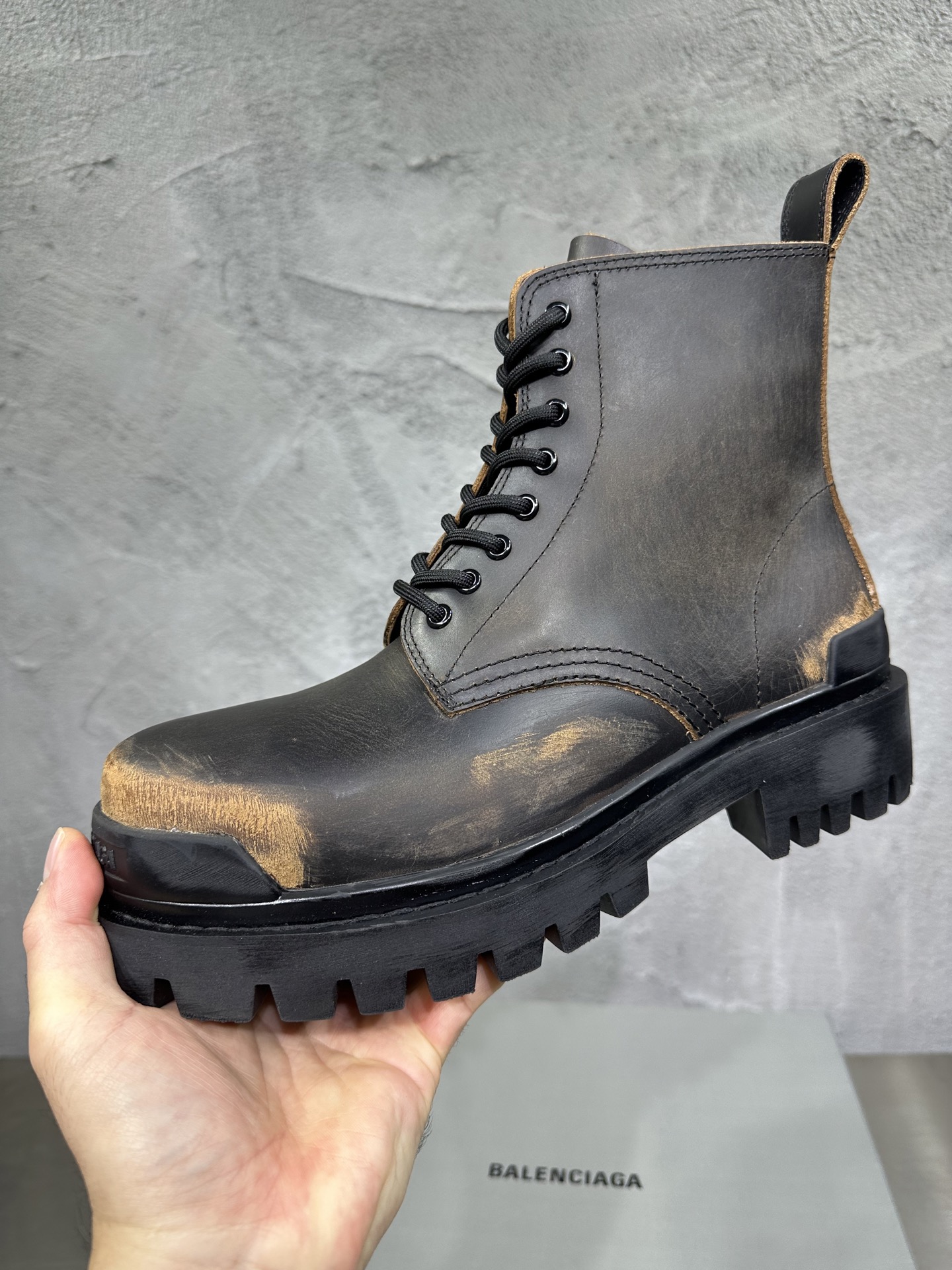 Male Boots Cow Leather 46-l