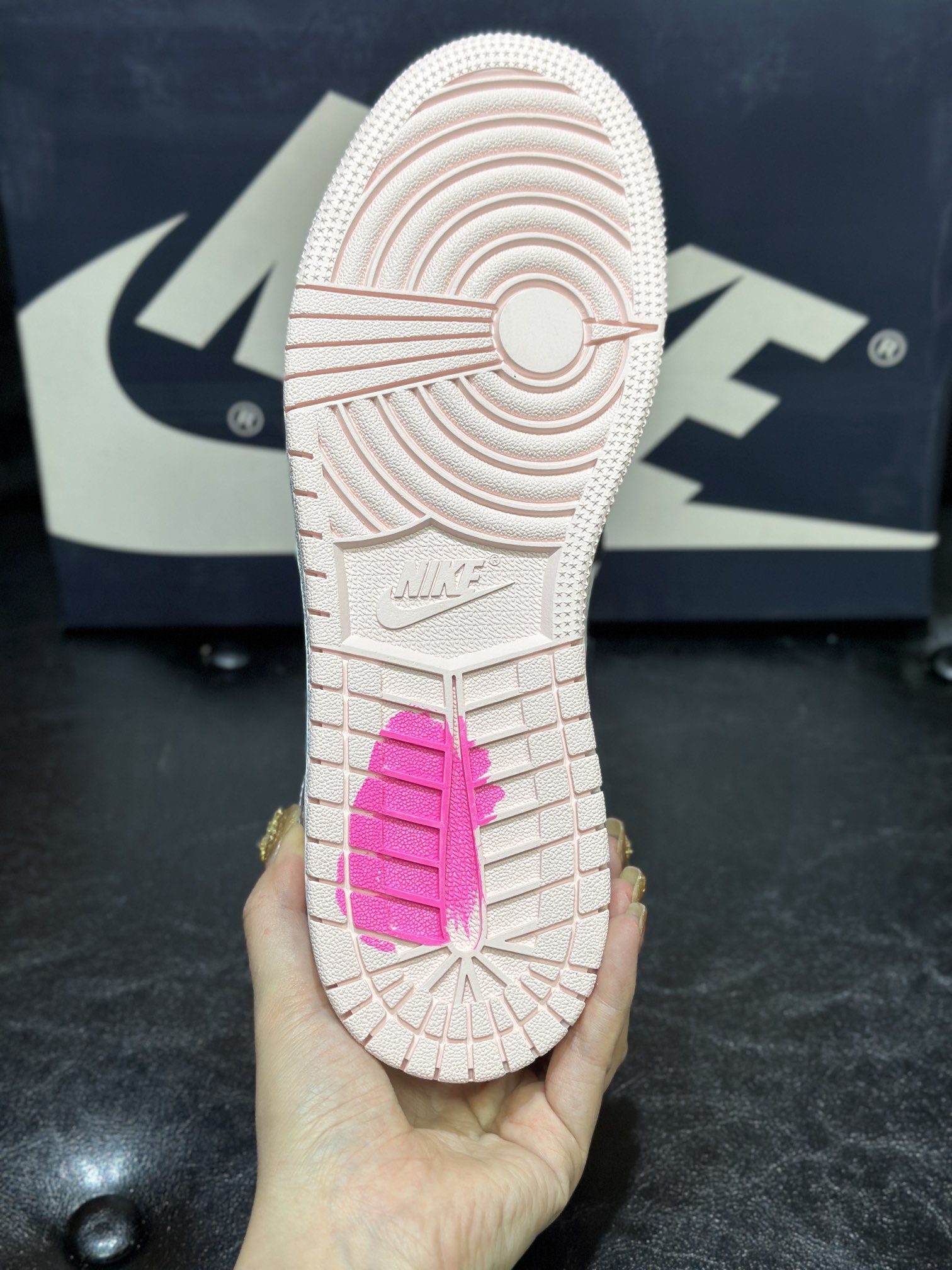 Jordan Nike Female Basic Shoes Pink M-s