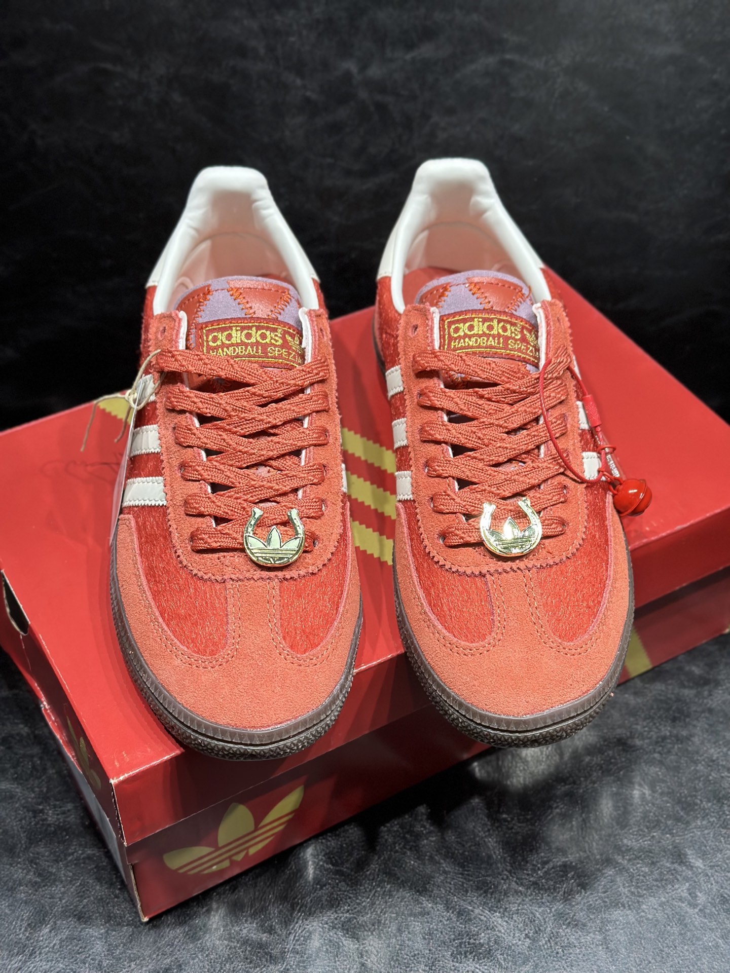 Male Board Shoes Red L-s