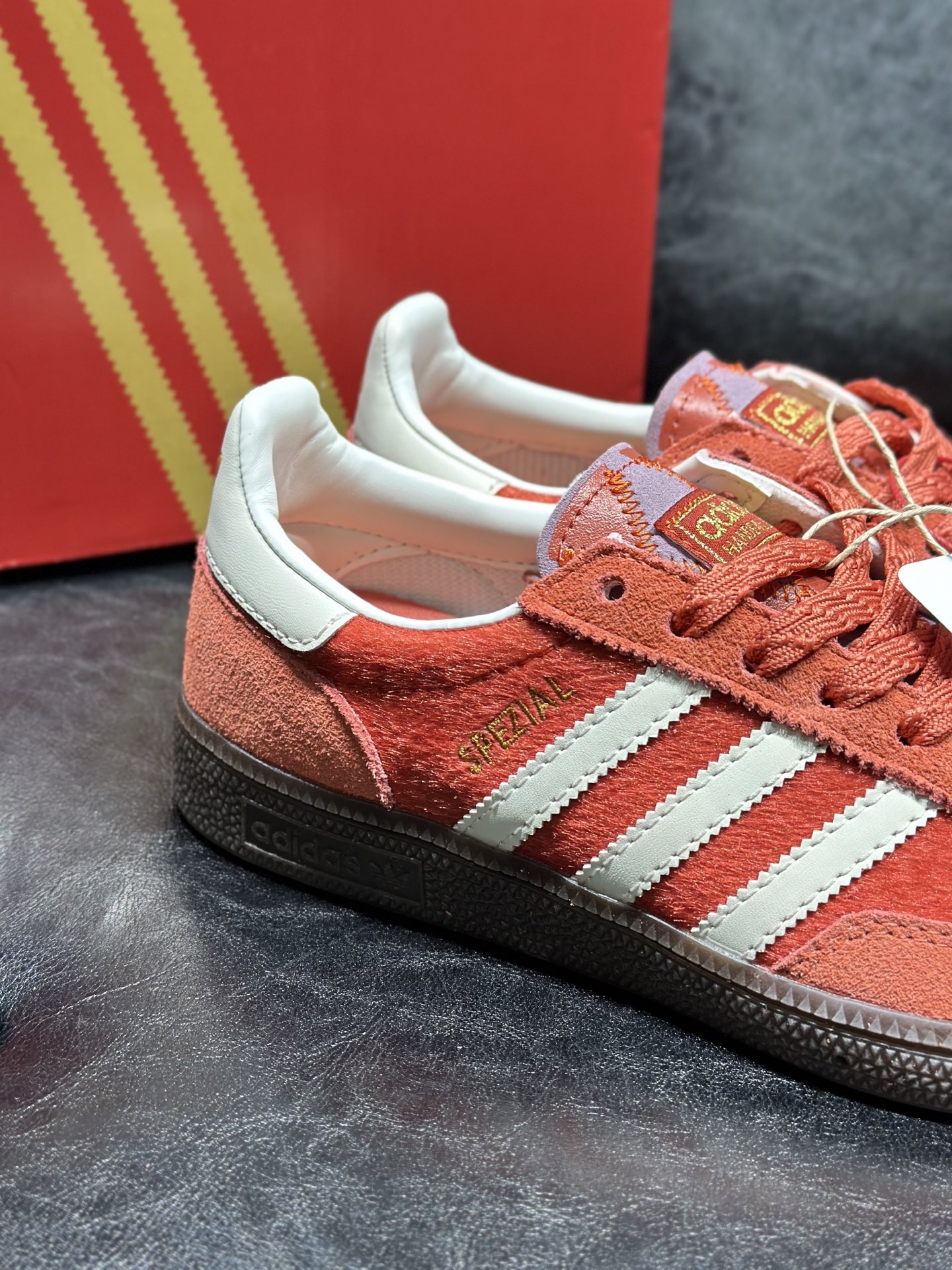 Male Board Shoes Red L-s