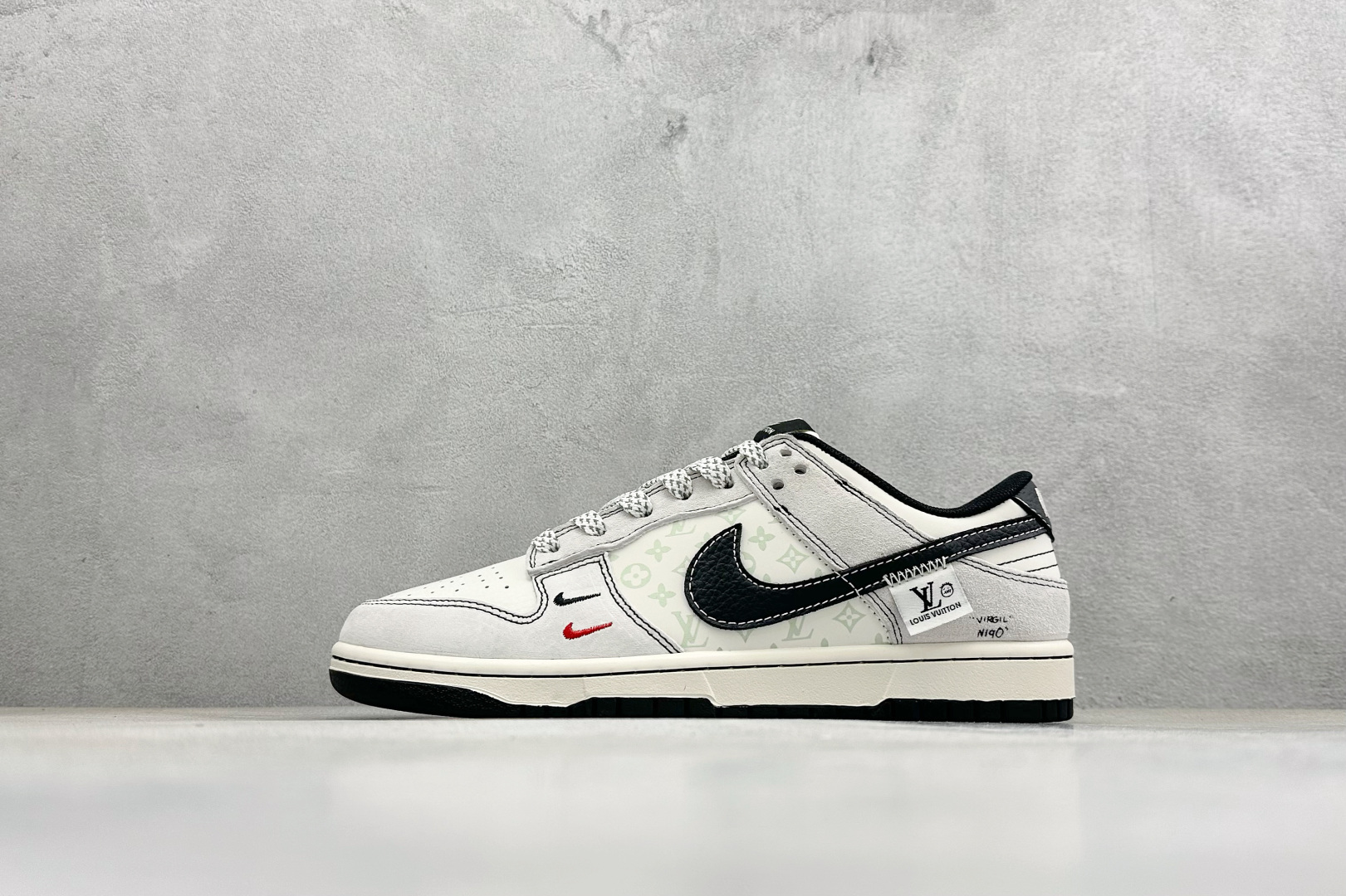 Louis Vuitton Nike Basic Shoes Black M-l-s