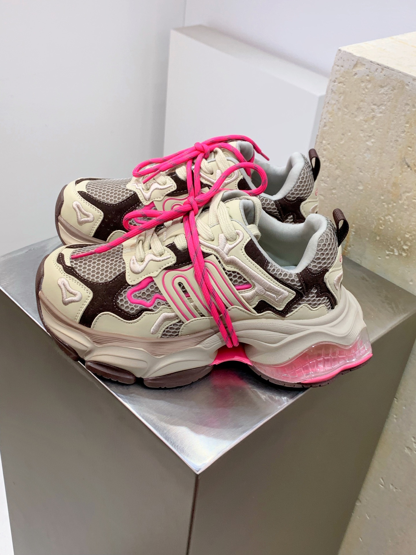 Female Basic Shoes Pink Lightweight M-l