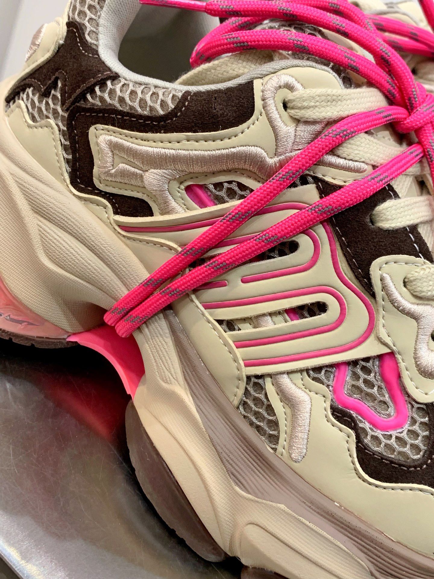 Female Basic Shoes Pink Lightweight M-l