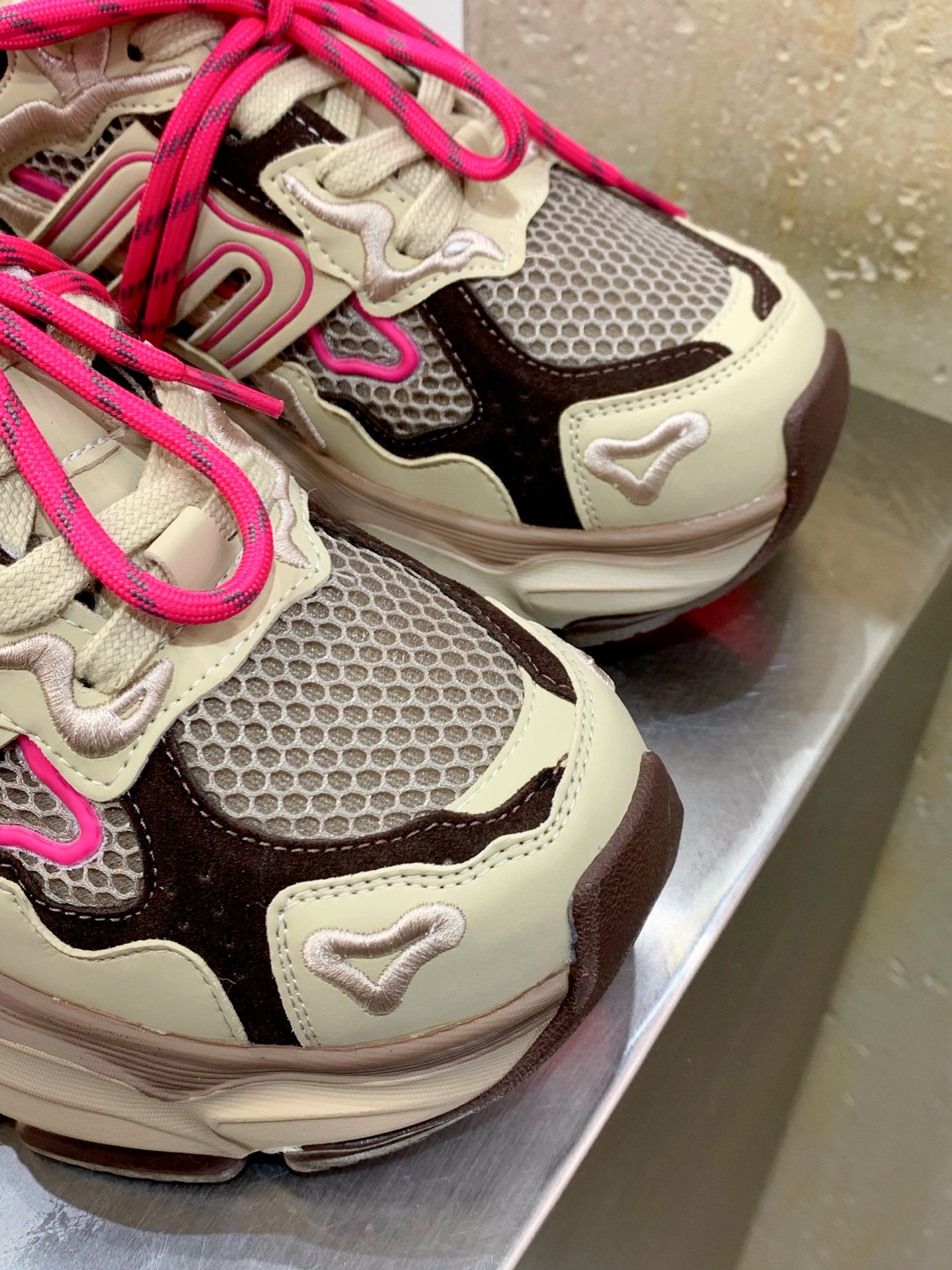 Female Basic Shoes Pink Lightweight M-l