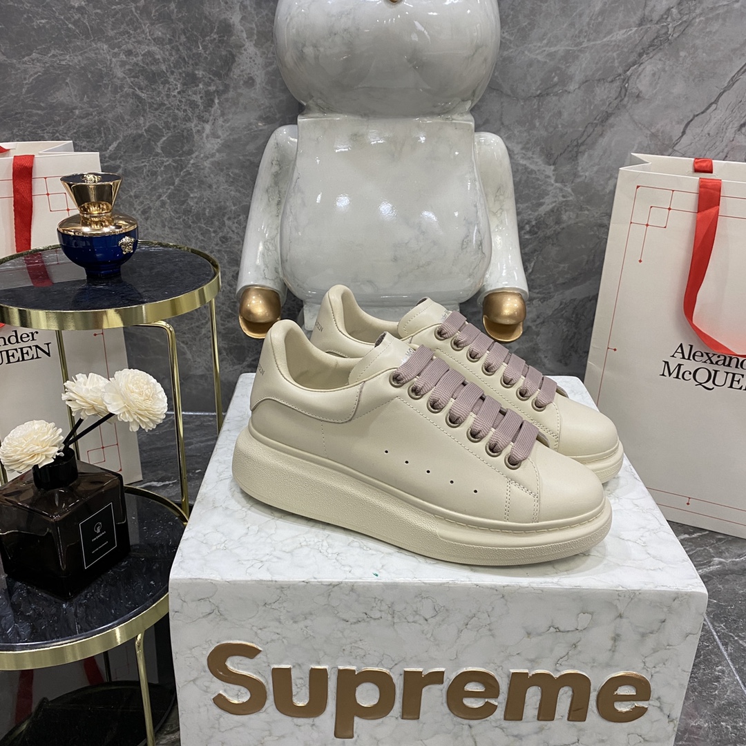 Alexander Mcqueen Male Basic Shoes White M-l-s