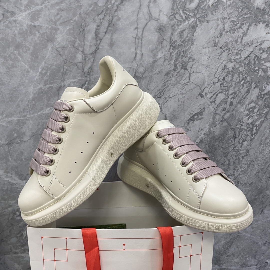 Alexander Mcqueen Male Basic Shoes White M-l-s