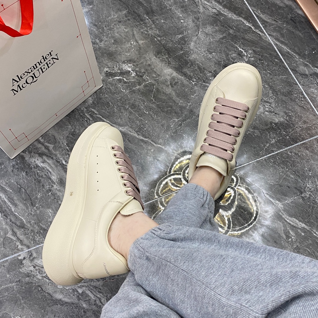 Alexander Mcqueen Male Basic Shoes White M-l-s